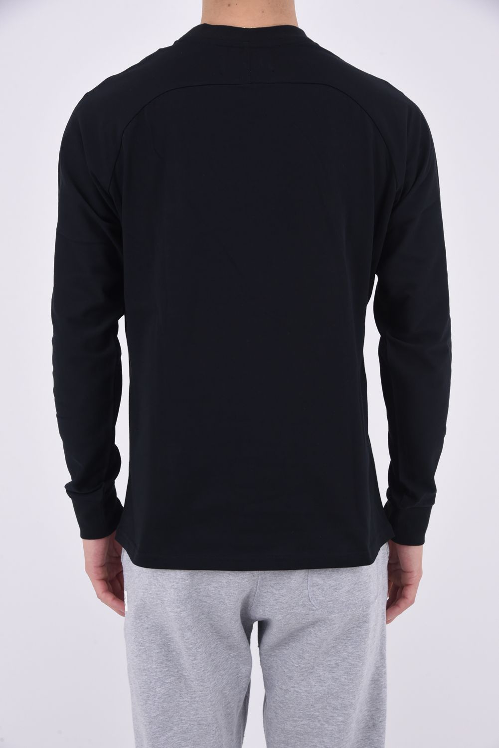 PAISLEY LOGO LONG T-SHIRT / ペイズリーロゴ ロングスリーブ クルーネックTシャツ ブラック