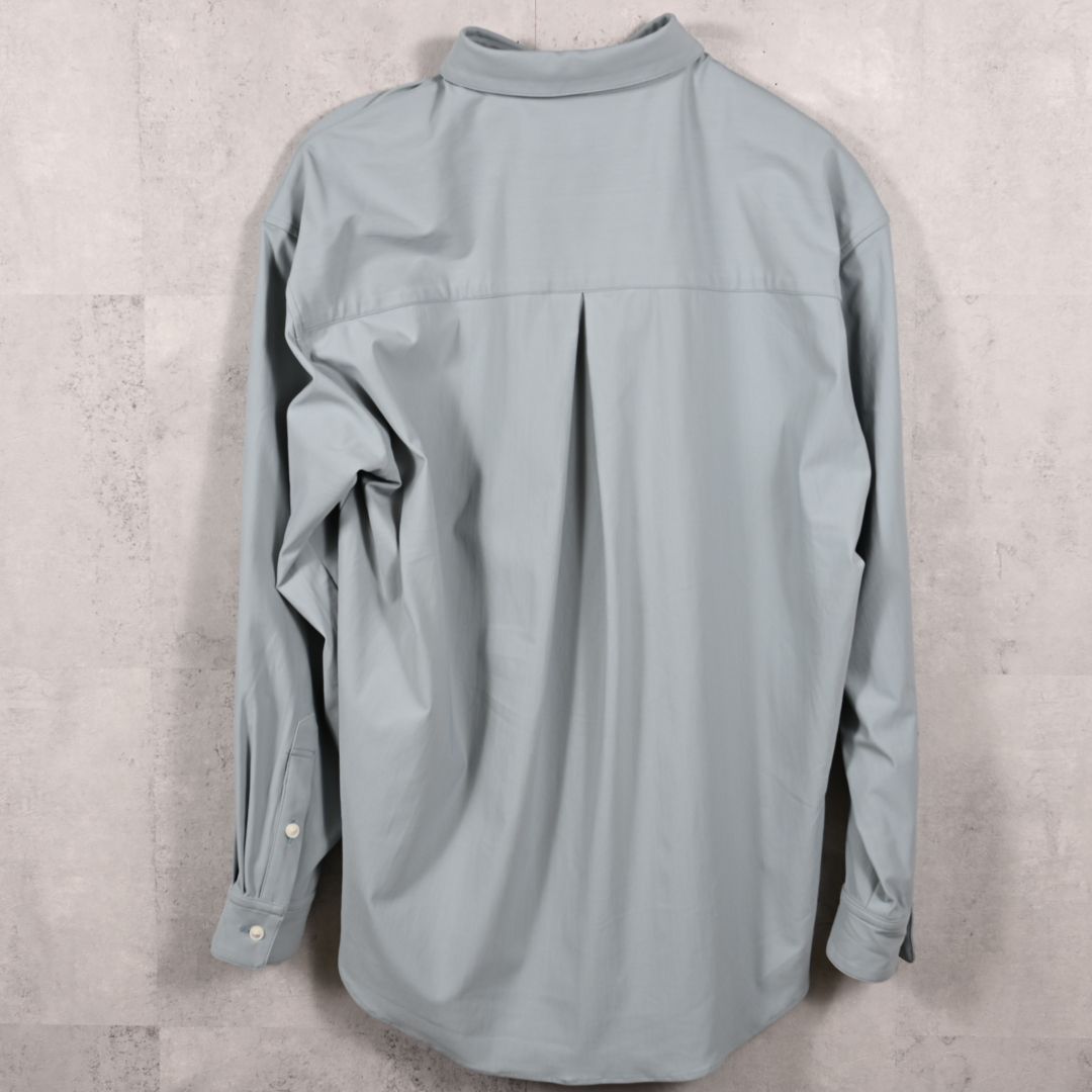 NYLON jack shirts / ナイロン ジャックシャツ (アクア) (7月末入荷予定) ※オーダー締切:5月23日(土)17時