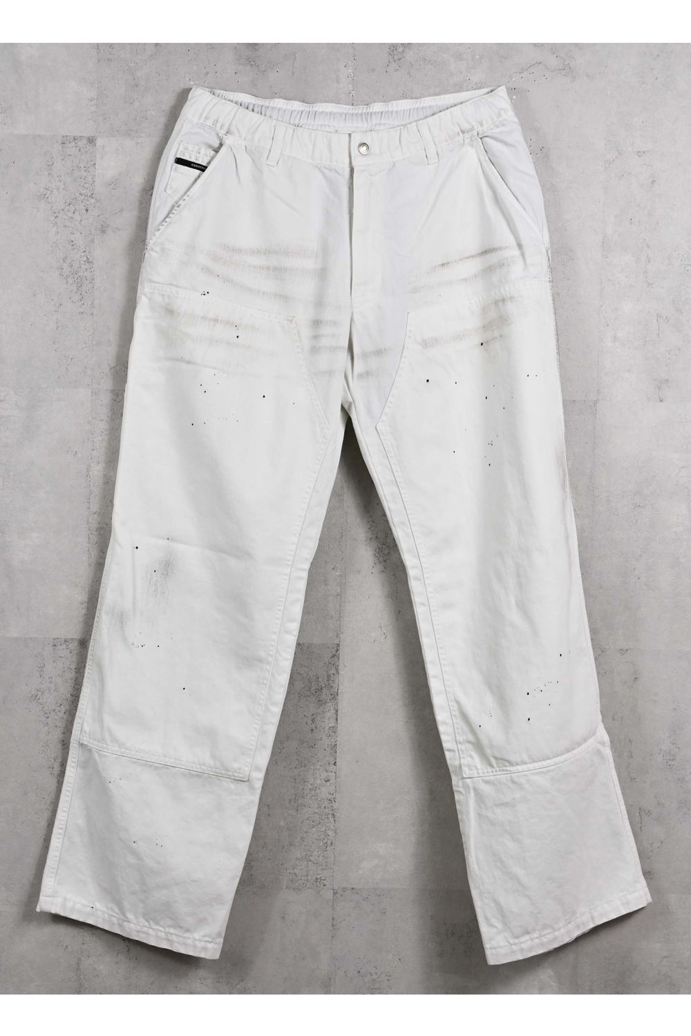 DOUBLE KNEE PT / ダブルニー ワークデニムパンツ (ホワイト) (2月中旬入荷予定)