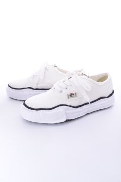 "BAKER LOW" OG sole lowcut sneaker / ベイカー オリジナルソール キャンバス ローカットスニーカー ホワイト