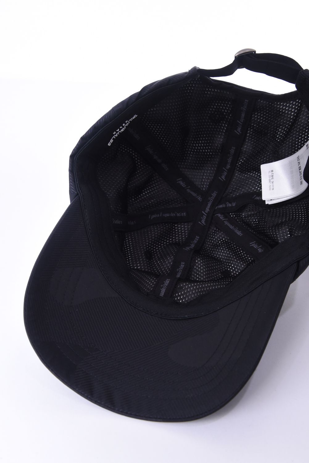 GORE-TEX GTX LOGO CAP / 刺繍ロゴ キャップ (ブラックカモ)