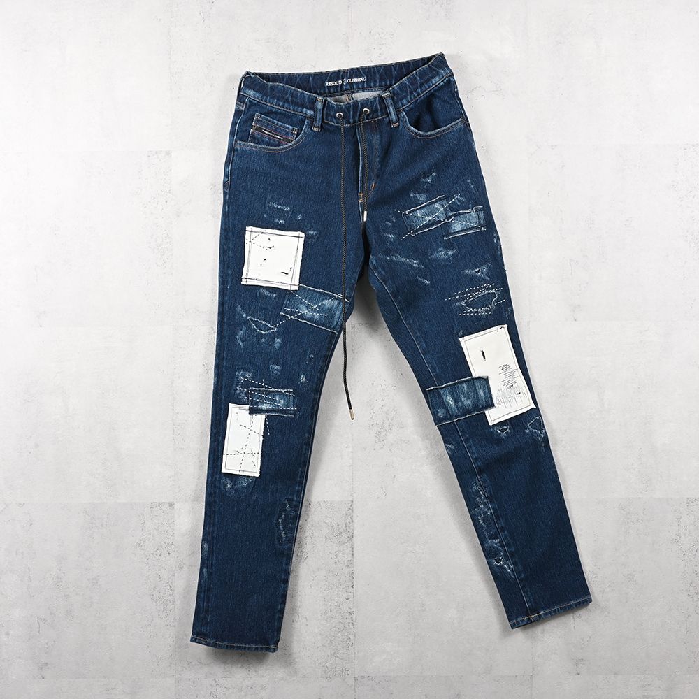 MICK DENIM JERSEY / 定番 デニム ジャージーンズ （ダークインディゴリメイク）（9月上旬入荷予定）※オーダー締切:5月23日(土)17時