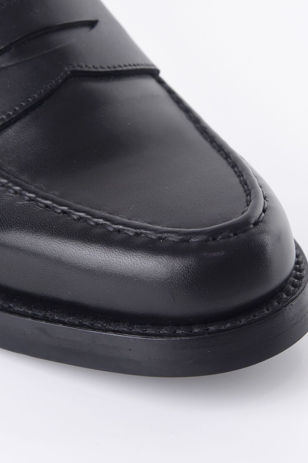 【訳ありアウトレット品】 SHOREDITCH / ペニーローファー フレンチカーフ ブラック