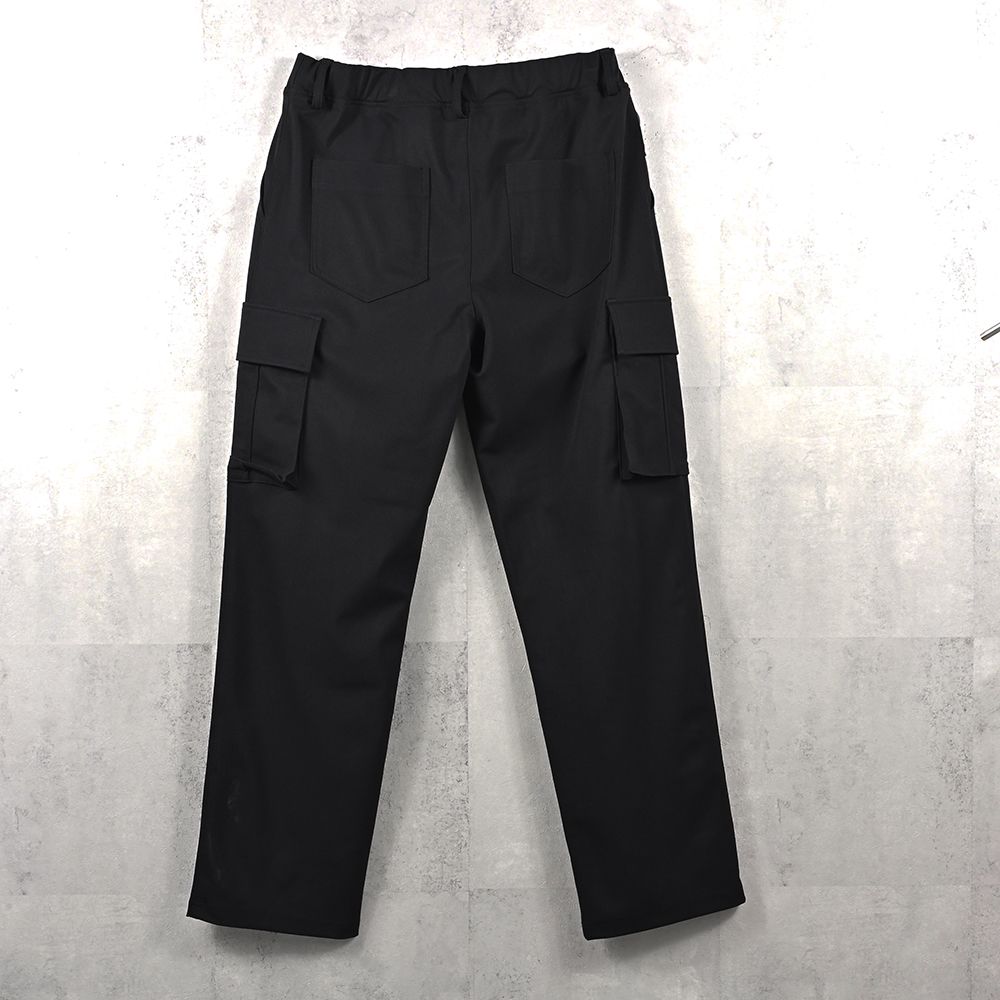 HEAD cargo / ワンタック カーゴパンツ (ブラック) (8月中旬入荷予定) ※オーダー締切:5月23日(土)17時