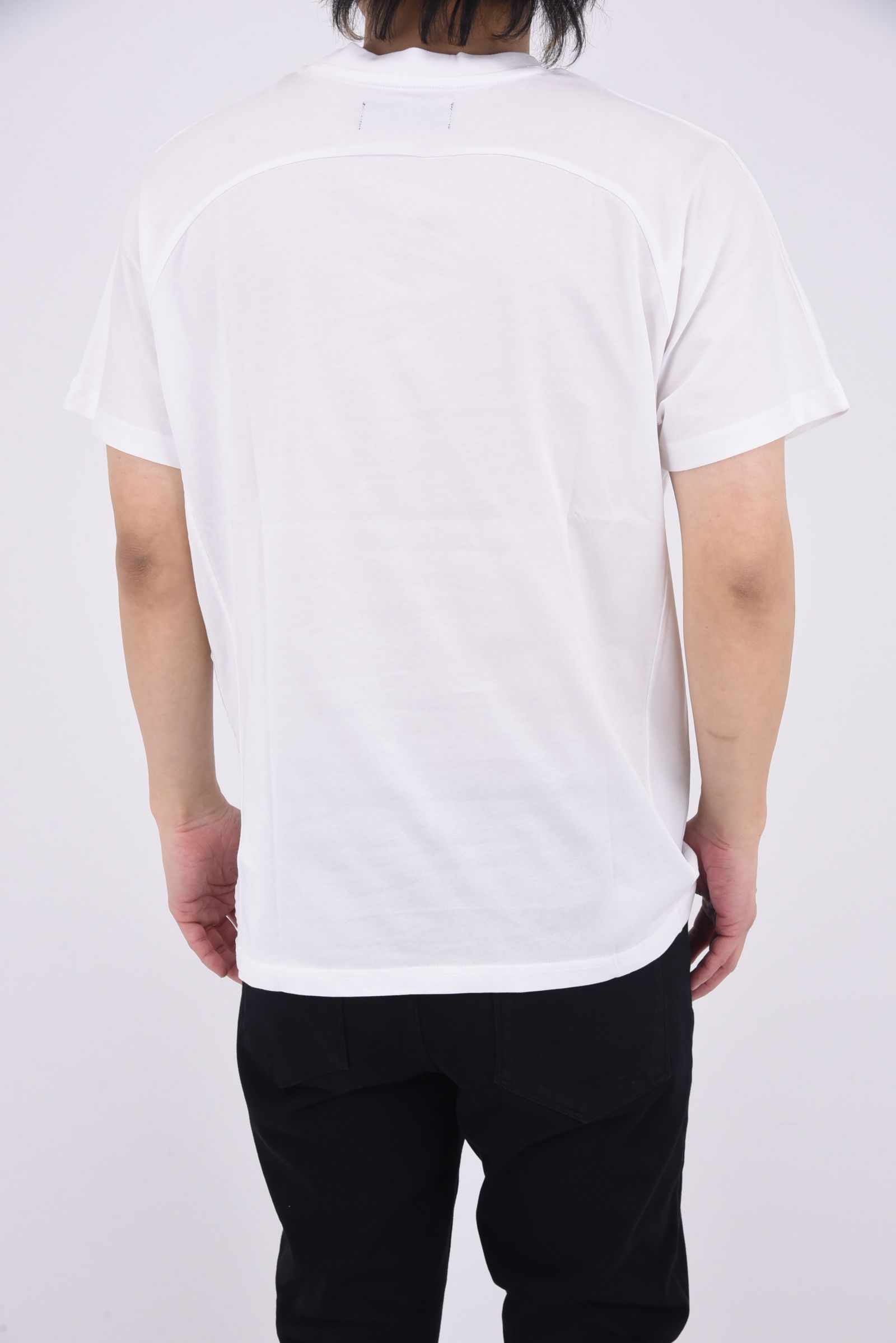 TAPE LOGO T-SHIRT / テープロゴ ショートスリーブ (ホワイト)