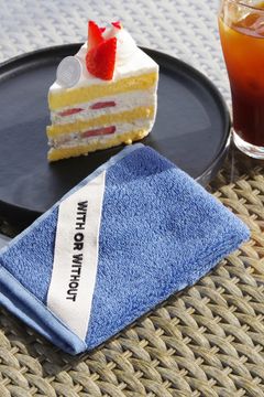 Hand Towel / シルク混 ハンドタオル (ブルー)