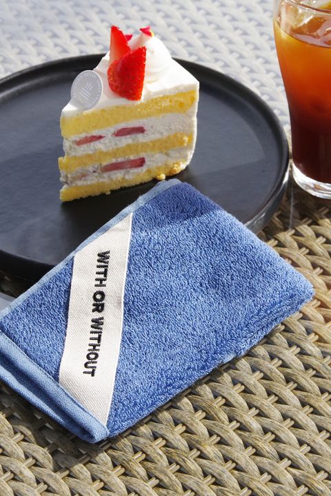 Hand Towel / シルク混 ハンドタオル (ブルー)