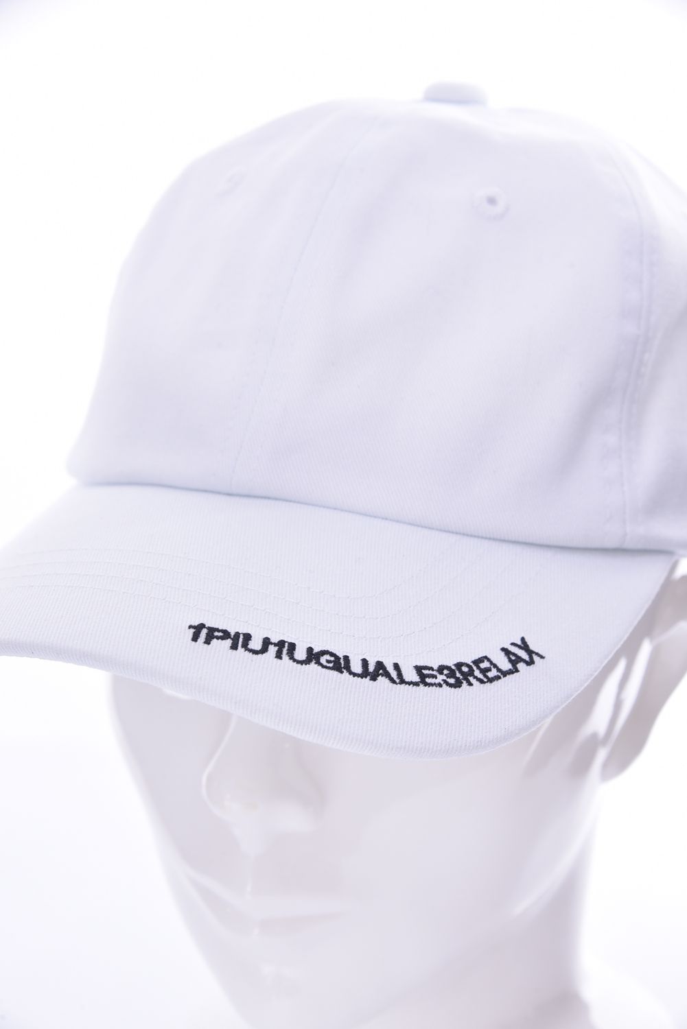 BRIM  LOGO CAP / ブリムロゴ キャップ ホワイト