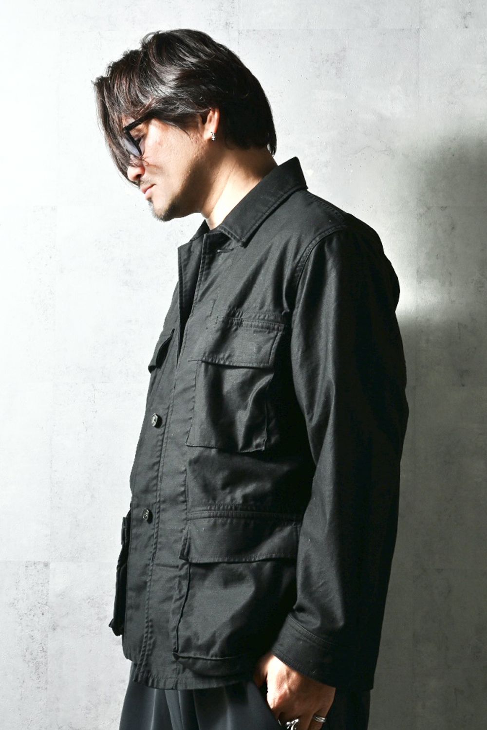 BDU PBJK / ヴィンテージ仕様 BDUジャケット (ブラック) (2月中旬入荷予定) ※オーダー締切12/13(土)17:00