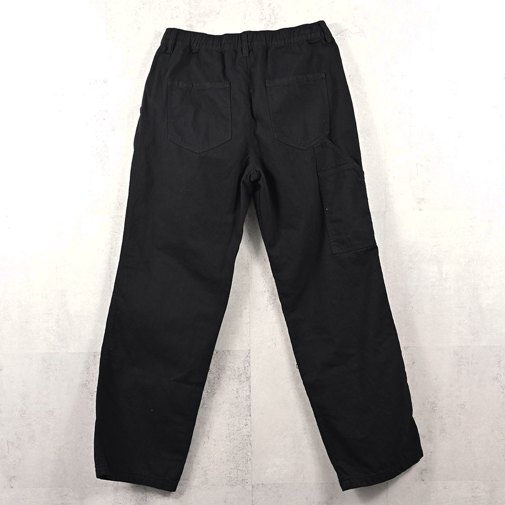 WK  PT / ワンタック ワークパンツ (ブラック) (8月中旬入荷予定) ※オーダー締切:5月23日(土)17時