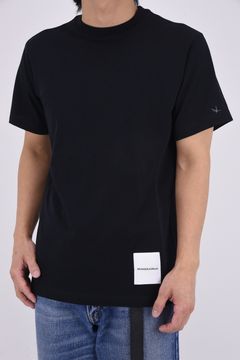 【26SS】 NAME PATCH T-SHIRT / ブランドロゴネームパッチ Tシャツ (ブラック)