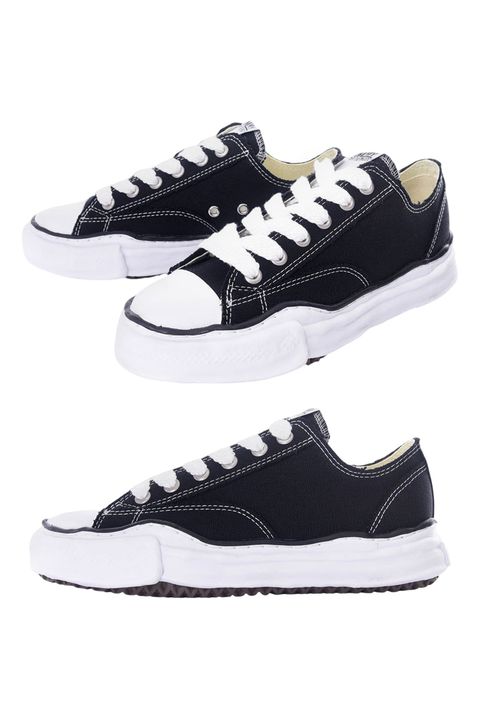 【PETERSON LOW】 OG sole Canvas Lowcut sneaker / キャンバス ローカットスニーカー (ブラック)