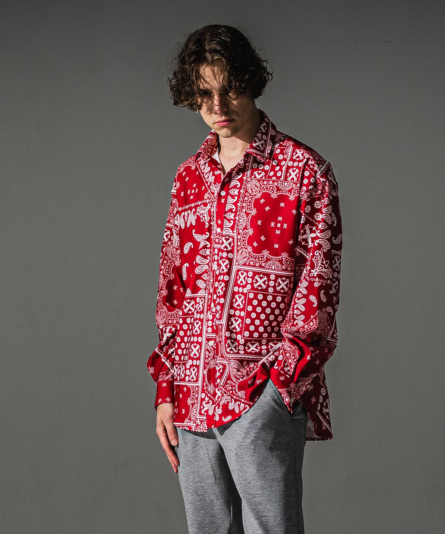 BANDANA JACKSHIRTS / バンダナ ジャックシャツ (レッドバンダナ) (8月末入荷予定) ※オーダー締切:5月23日(土)17時