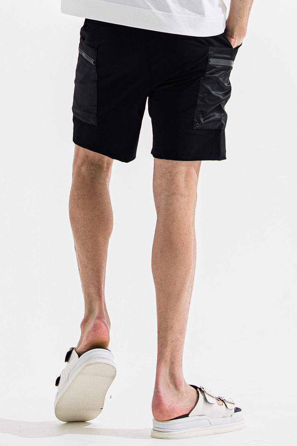 NYLON GR SHORTS / ナイロンギア ショートパンツ ブラック