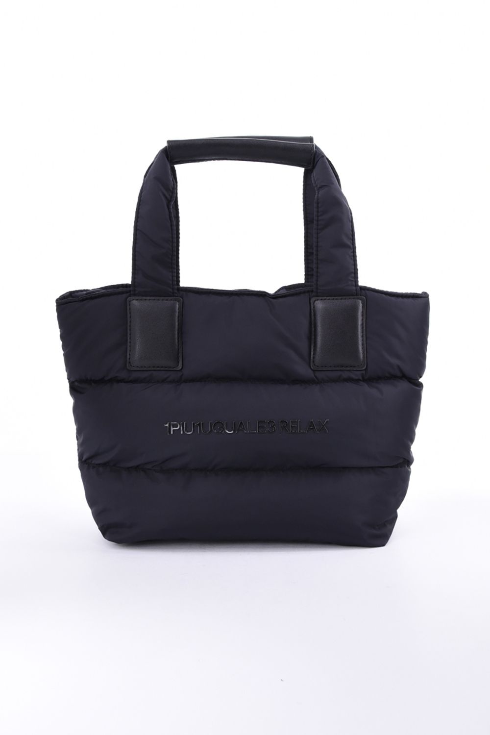 【26AW】 PUFFY NYLON MINI TOTE BAG / ナイロン 中綿ミニトートバッグ (ブラック)