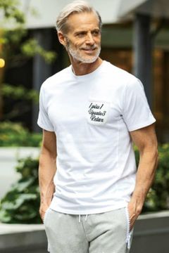 BRUSHED BACK  POCKET T-SHIRTS / ブラッシュドポケット 半袖Tシャツ ホワイト