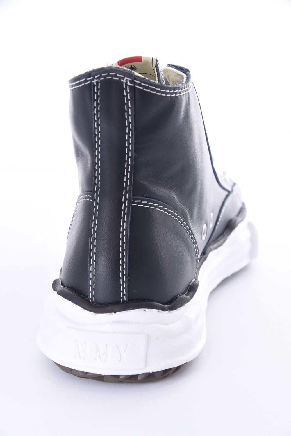 "PETERSON HIGH" OG sole LEATHER HI SNEAKER / オリジナルソール レザーハイカットスニーカー ブラック
