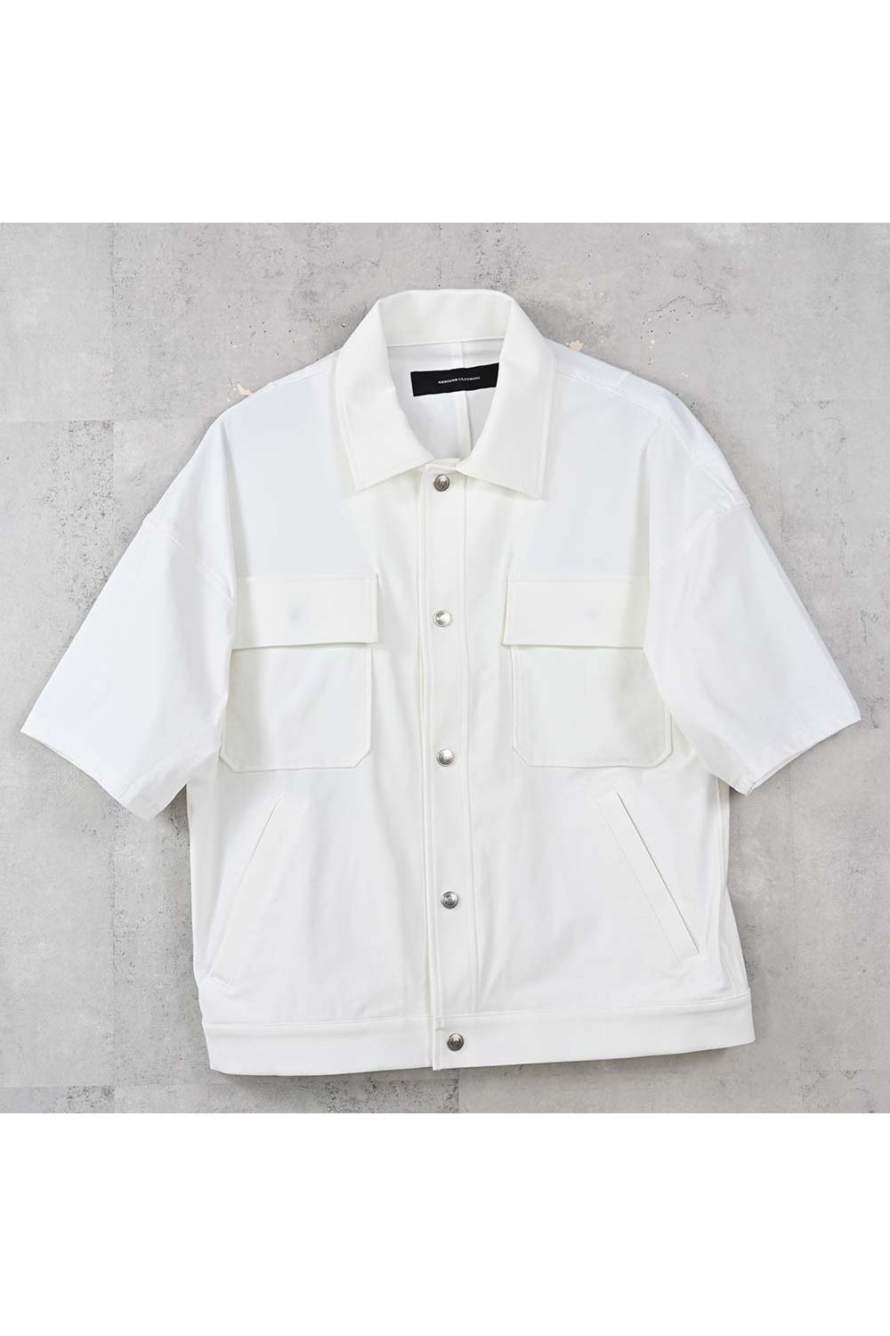 CPO HALE SHIRTS JK / ハーフスリーブ シャツジャケット （ホワイト） (5月上旬入荷予定) ※オーダー締切:2月15日(日)18時