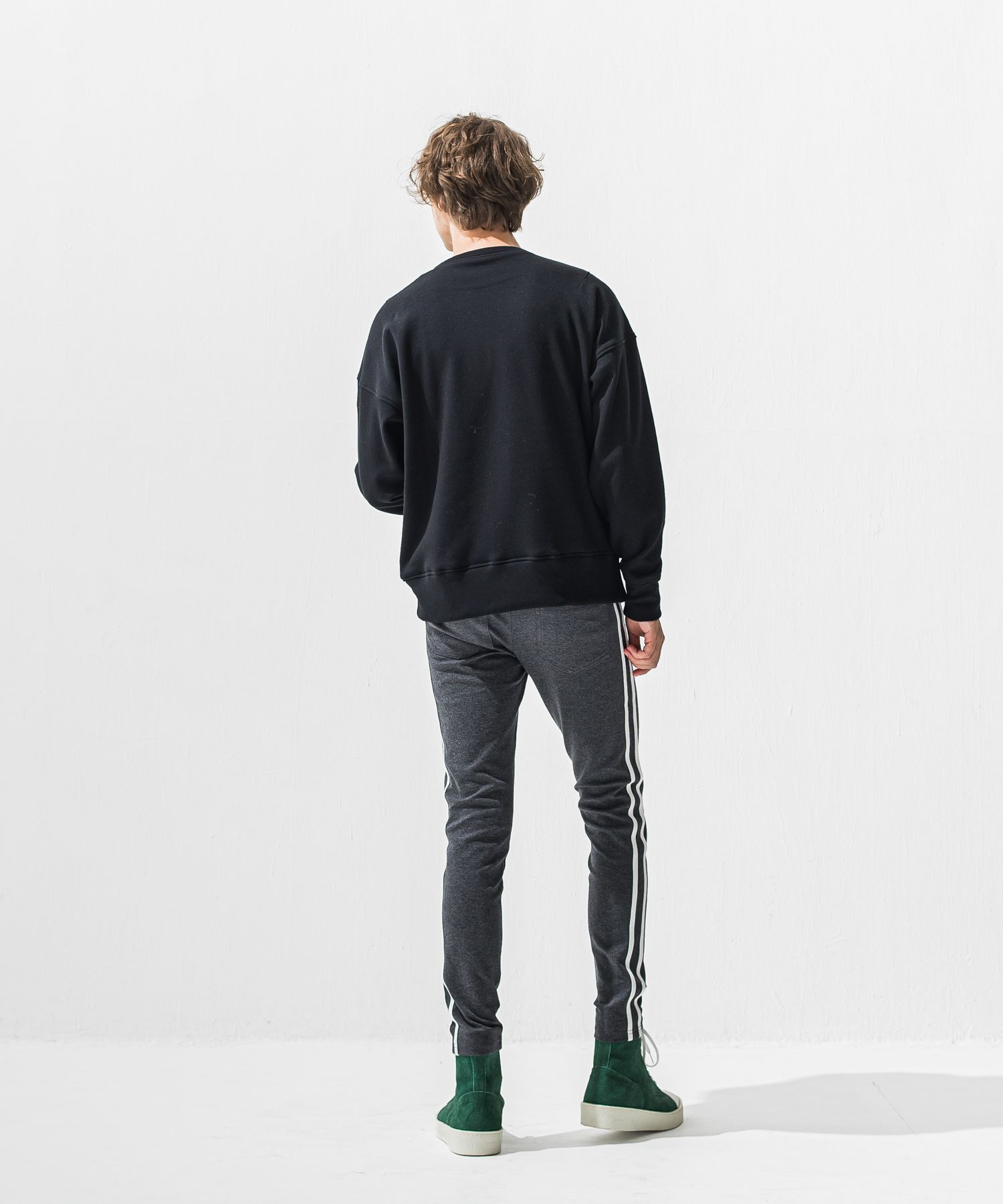 BLIND LINE PT / スーパータイト ラインパンツ (チャコールグレー) (1月上旬入荷予定) ※オーダー締切:9月7日(月)17時