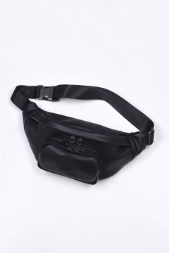 PU WAIST BAG / PU ウエストバッグ (ブラック)