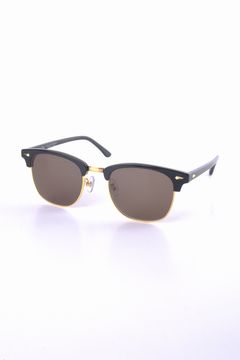 or sirmont / サーモント型 サングラス ブラックブラウン