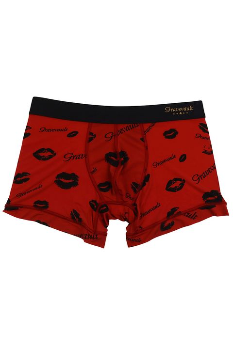 【待望のサイズ.XL入荷】Kiss Short Boxer - レッド