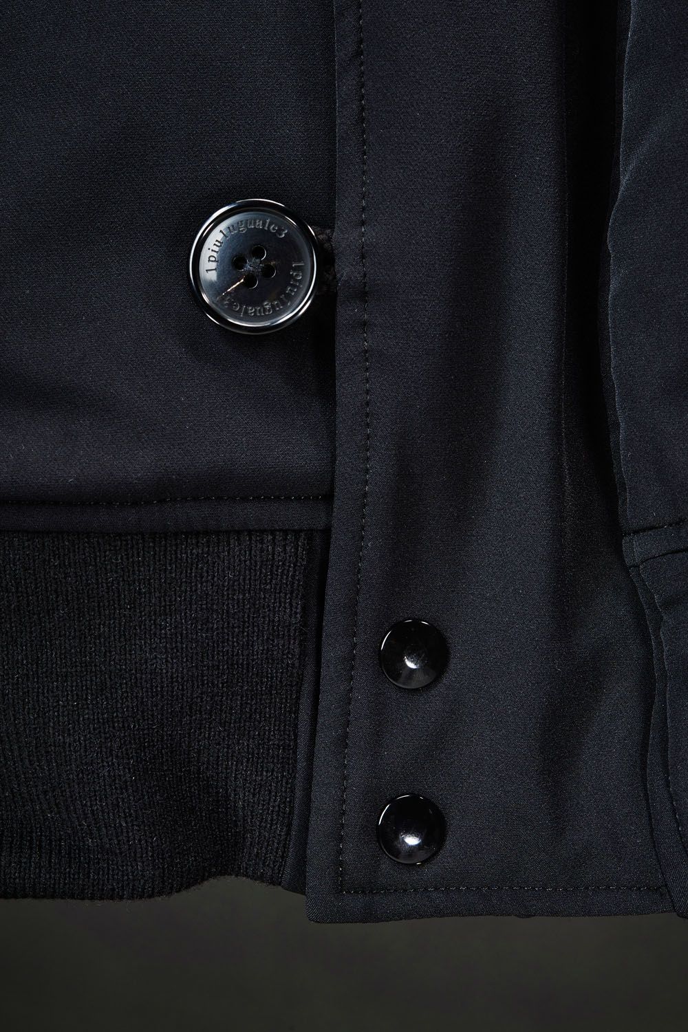 【BLACK MILITARY Vol.23】 STRETCH MAT DOUBLE CLOTH / BLACK (12月頃入荷予定) ※オーダー締切 8/22 (木)11:59迄