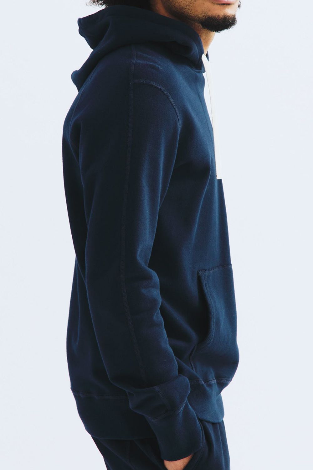 【国内正規品】 MIDWEIGHT TERRY PULLOVER HOODIE / ミッドウェイト プルオーバーフーディー ネイビー