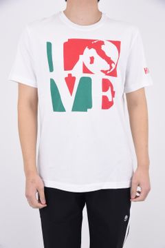 Hydrogen Love Italia Tee ラブイタリア プリント クルーネック 半袖 Tシャツ イタリアカラー Gossip