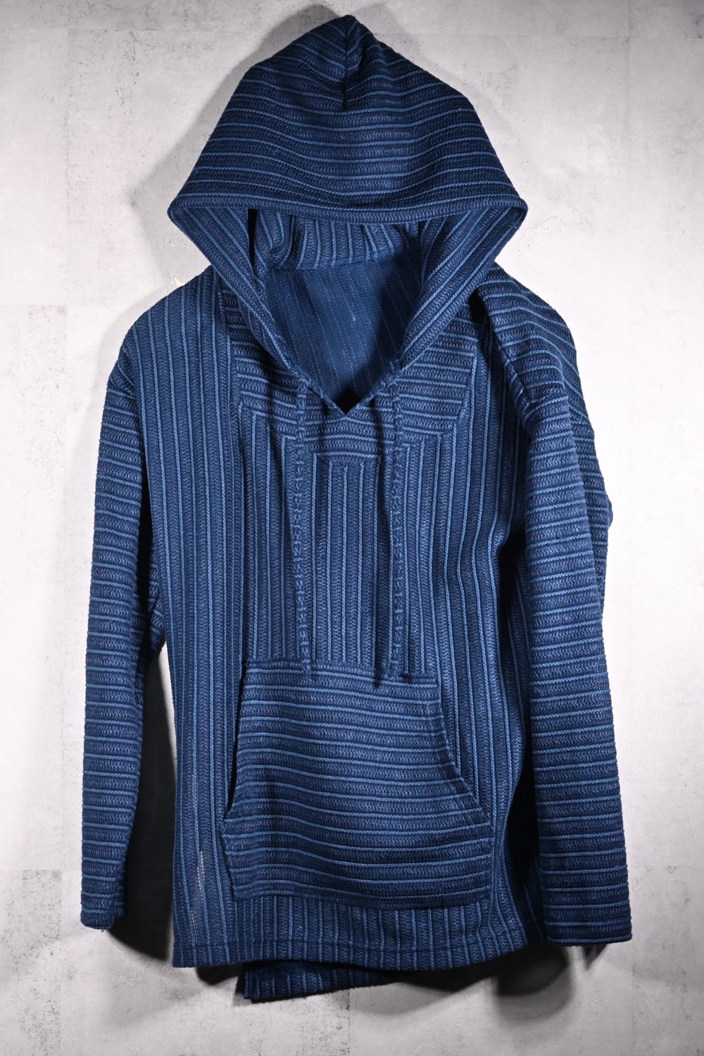 RUSSEL MEXICAN HOODIE / ラッセル織り プルオーバー オリジナルメキシカンパーカー (ネイビー) (3月上旬入荷予定) ※オーダー締切12/13(土)17:00