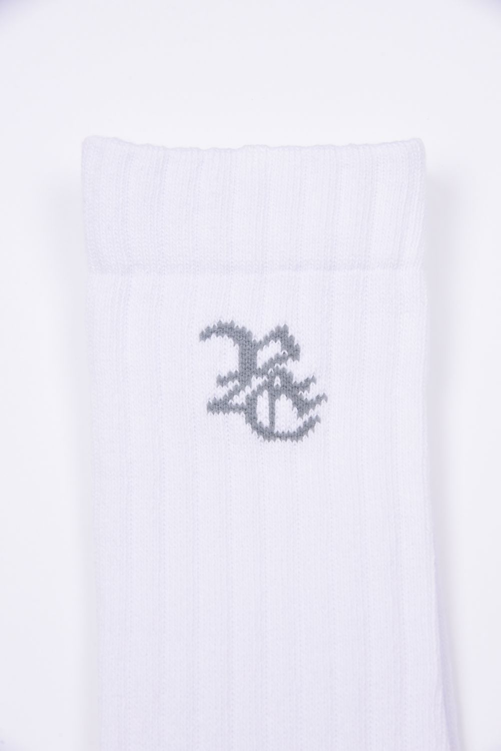 RC SP SOX2 (2足セット) / RCロゴ ミドルソックス ホワイト