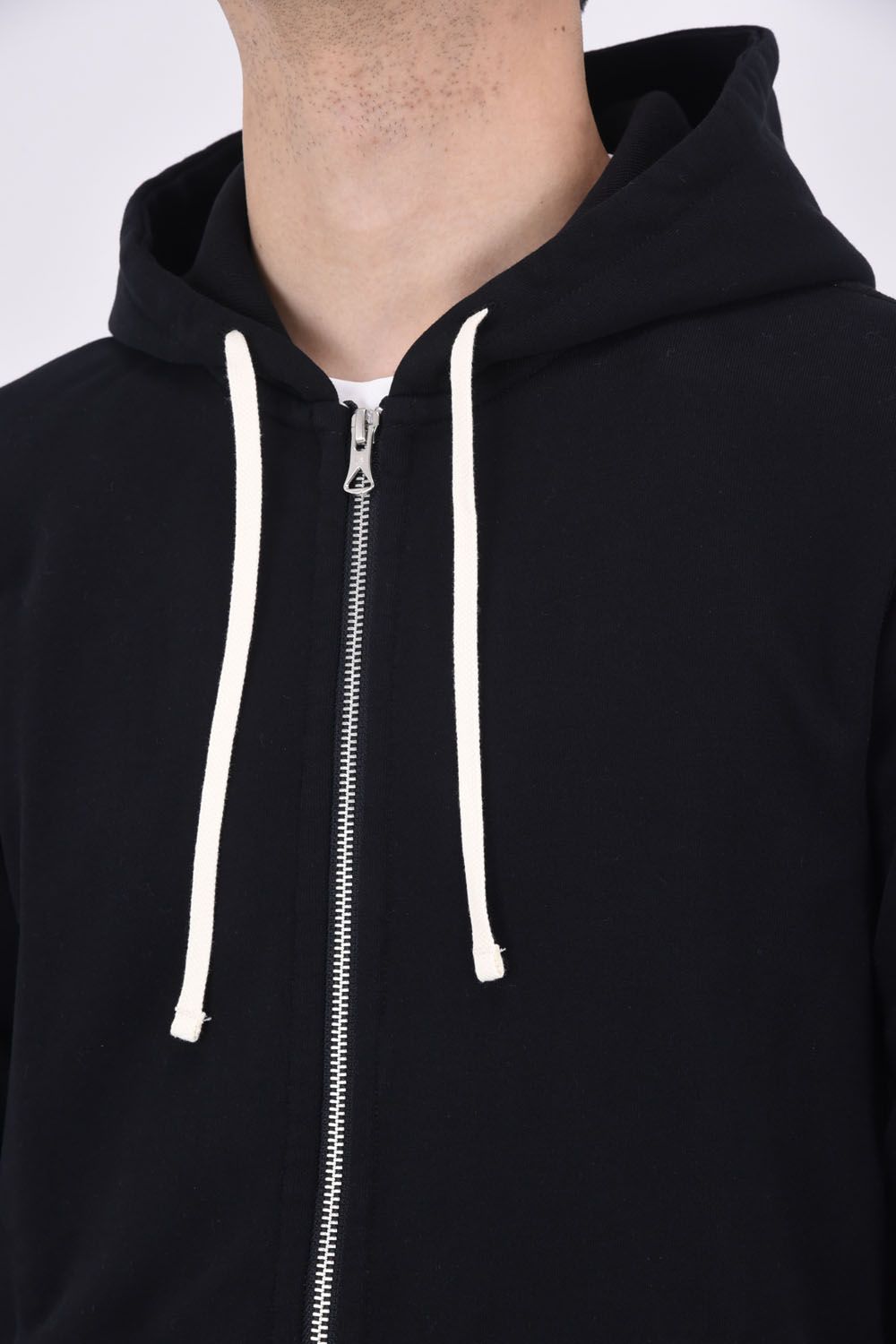 【国内正規品】 MIDWEIGHT TERRY FULL ZIP HOODIE / ミッドウェイトテリー フルジップパーカー ブラック