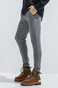 CHRIS EASY TUCK PANTS / ブリスターニット スラックスイージータックパンツ (グレー) (4月中旬入荷予定) ※オーダー締切:2月15日(日)18時