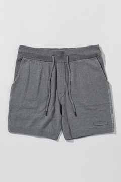 【26SS】 PARTIAL FOIL PRINT SHORTS KNIT / 箔プリント ニットショーツ (グレー) (2月上旬入荷予定)