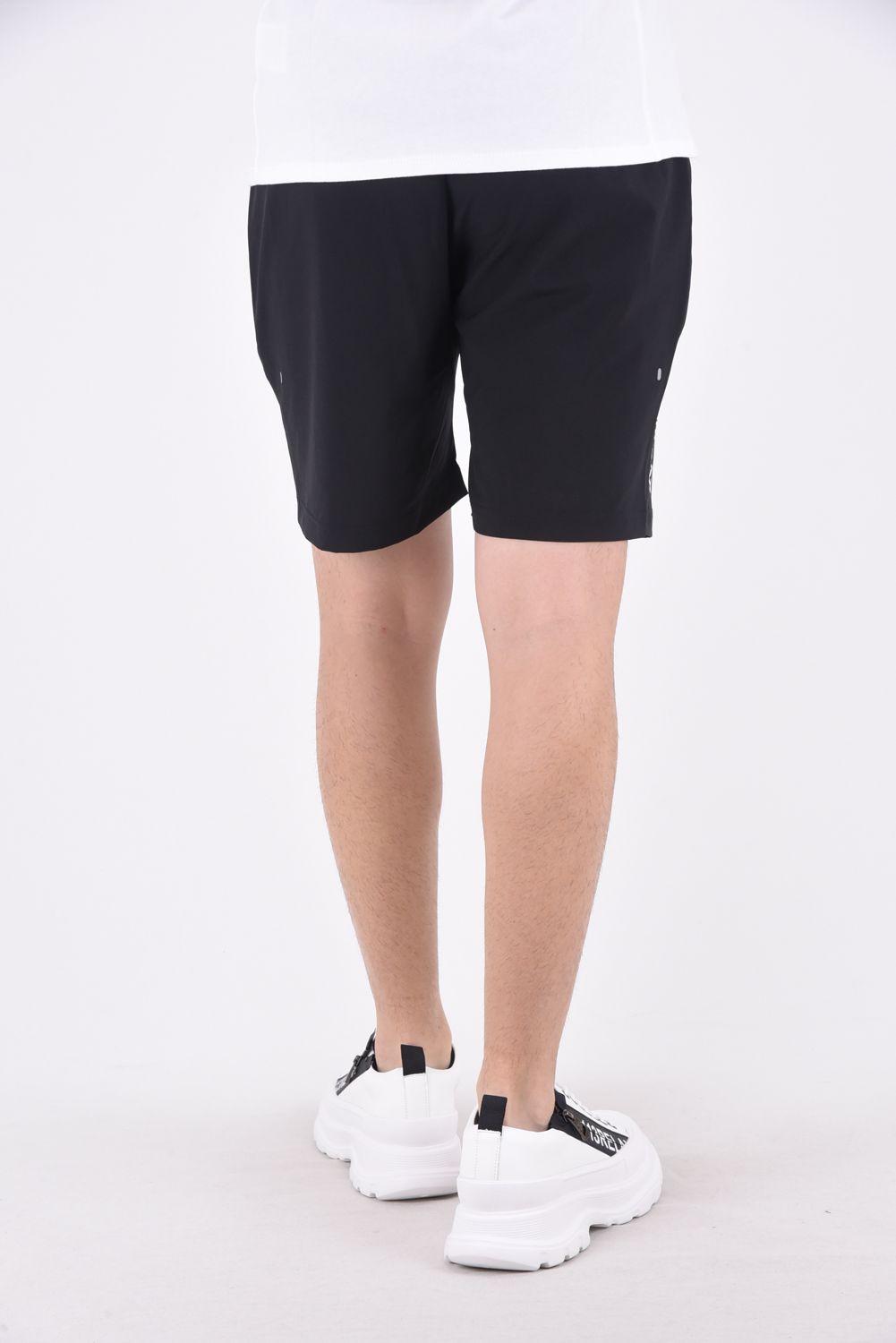 RUNNING LOGO  SHORT PANTS  / ランニング ロゴ ショートパンツ ブラック