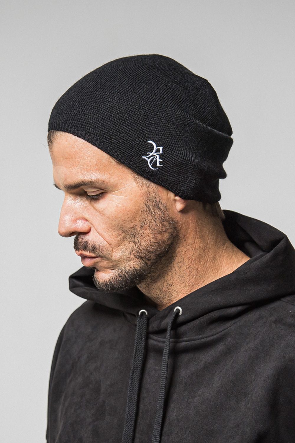 WOOL KNIT CAP / ウール ニットキャップ (ブラック) (12月上旬入荷予定) ※オーダー締切：9月1日(月)18:00