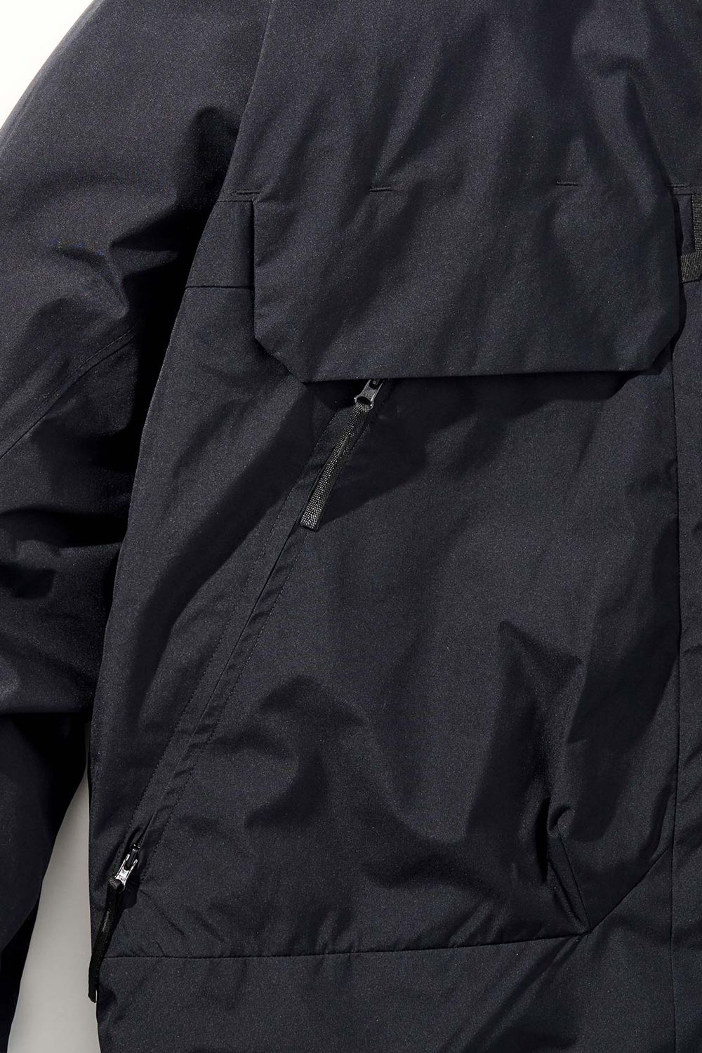 FISHERMANS DOWN JACKET / ゴアテックス フィッシャーマンズダウンジャケット (ブラック)