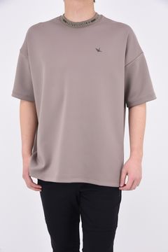 113SPORT PREMIUM BIG CREW S/S / ビック クルーネック Tシャツ グレーベージュ