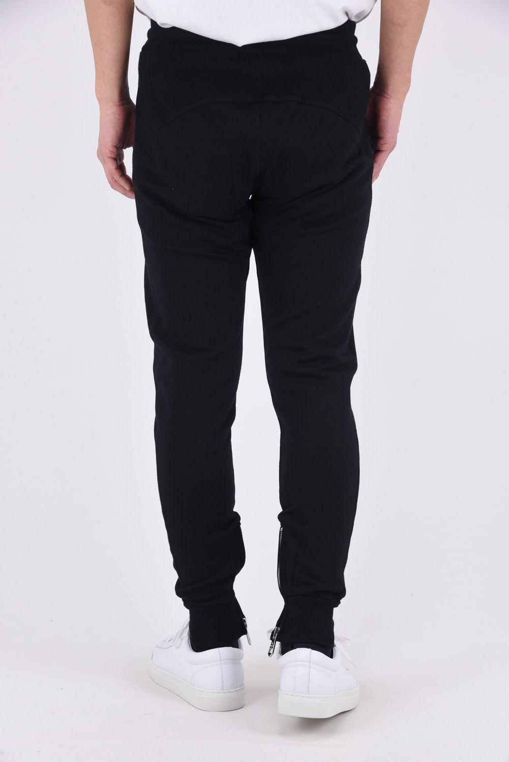 【26SS】 LUXURIOUS ZIP JOGGER PANTS / 裾ファスナー ジョガーパンツ (ブラック)