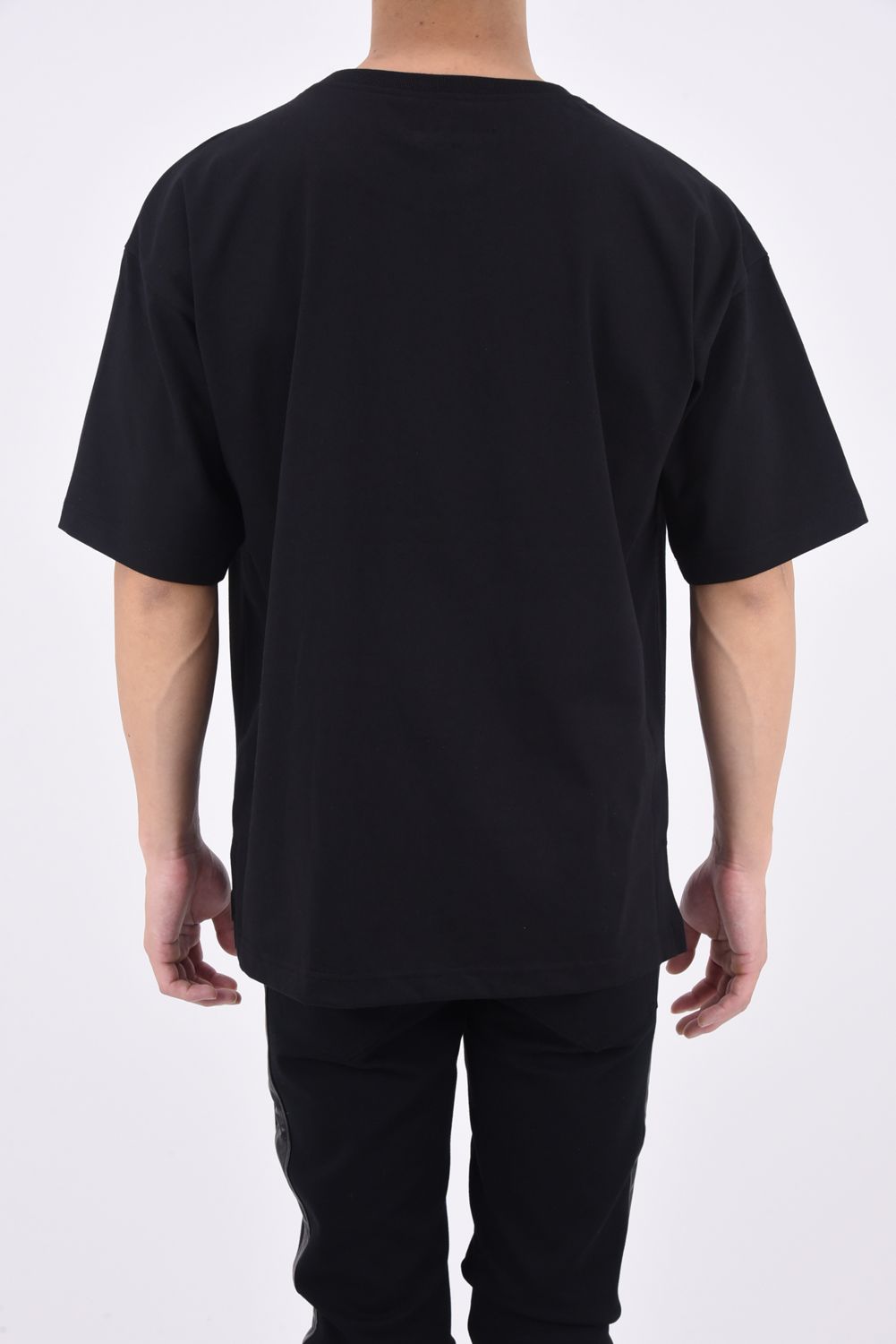 POCKET BIG T / ビッグシルエット ポケットTシャツ ブラック
