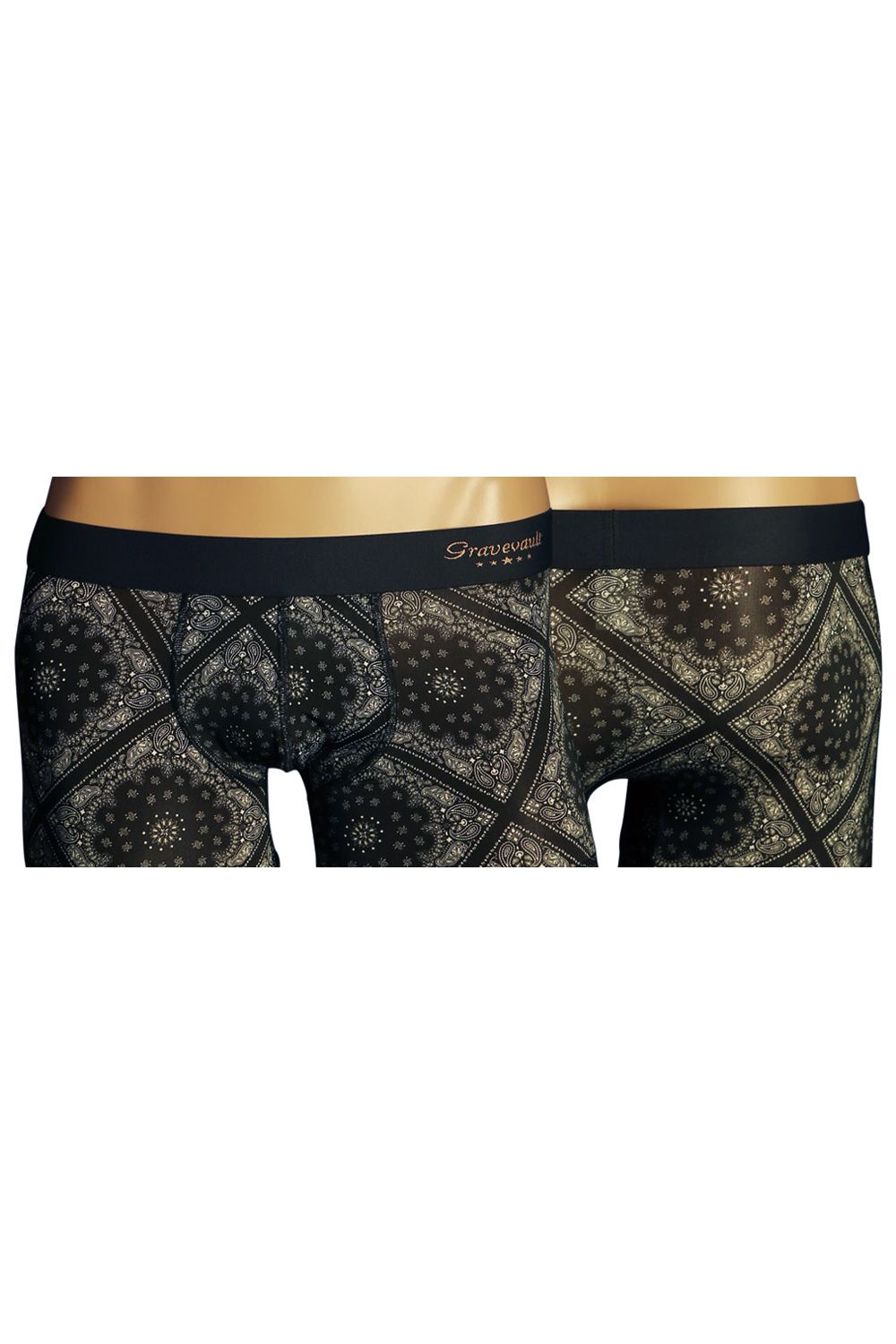 MANDARA Short Boxer - ブルー
