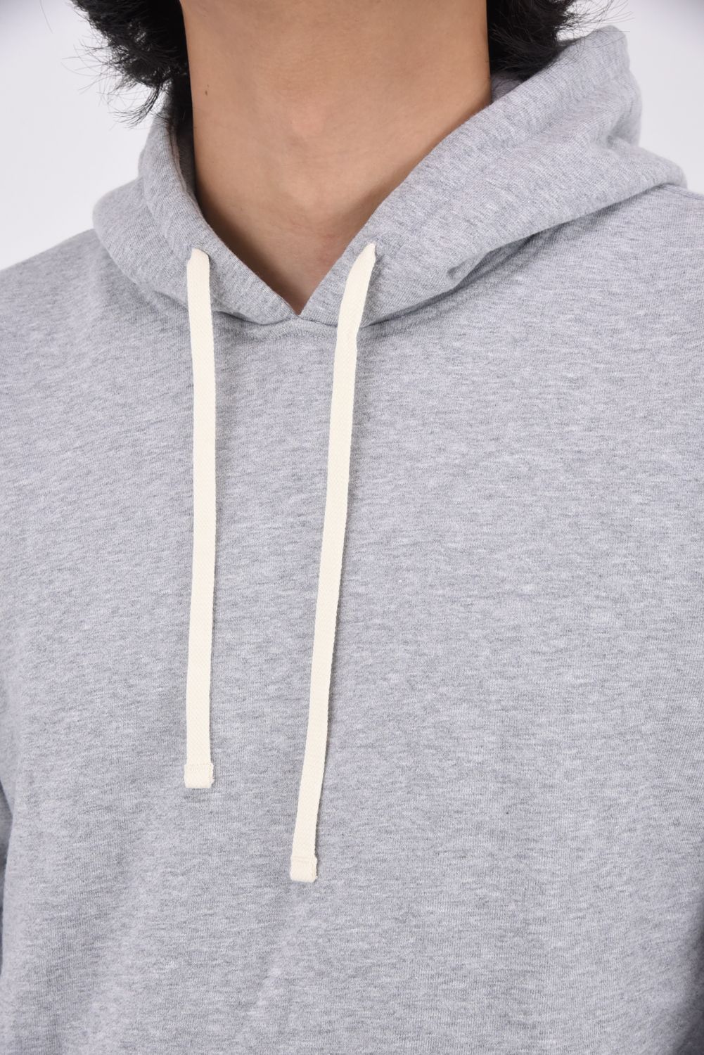 【国内正規品】 MIDWEIGHT TERRY PULLOVER HOODIE / ミッドウェイト プルオーバーフーディー ヘザーグレー