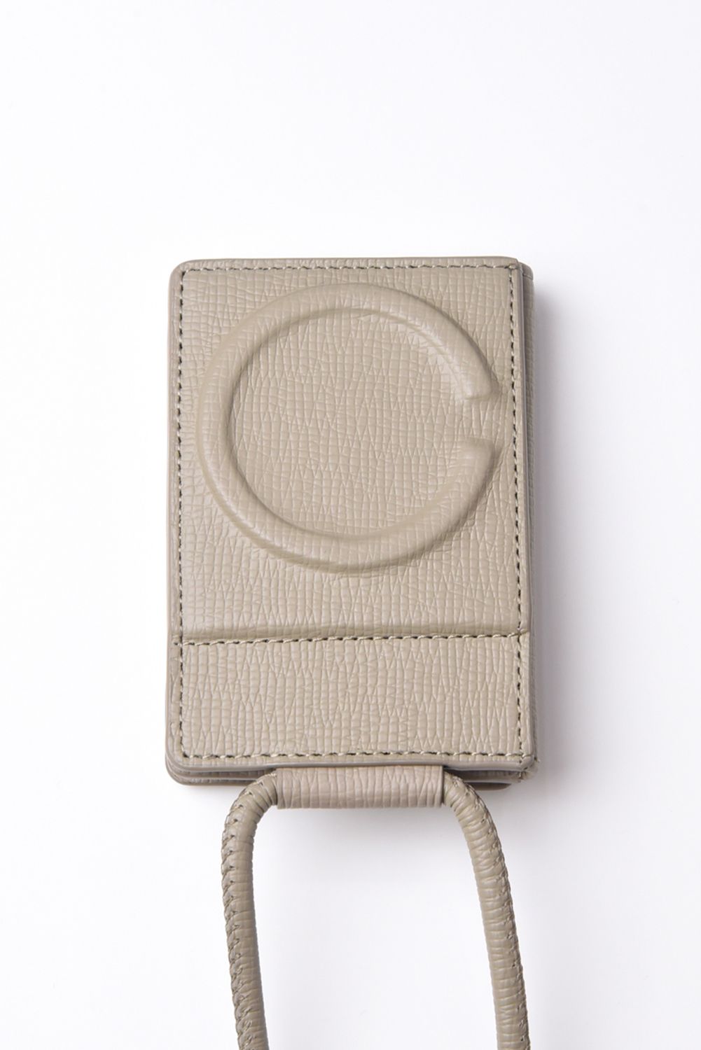 STRAPPED-ACCESSORY-WALLET / ストラップ付き MagSafe対応 ウォレット (トープ)