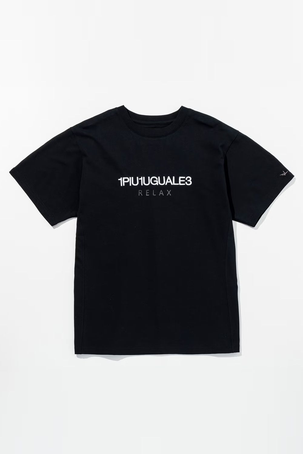 【26AWリピート商品】 REVERSE PRINT T-SHIRT / ブランドロゴプリント Tシャツ (ブラック)