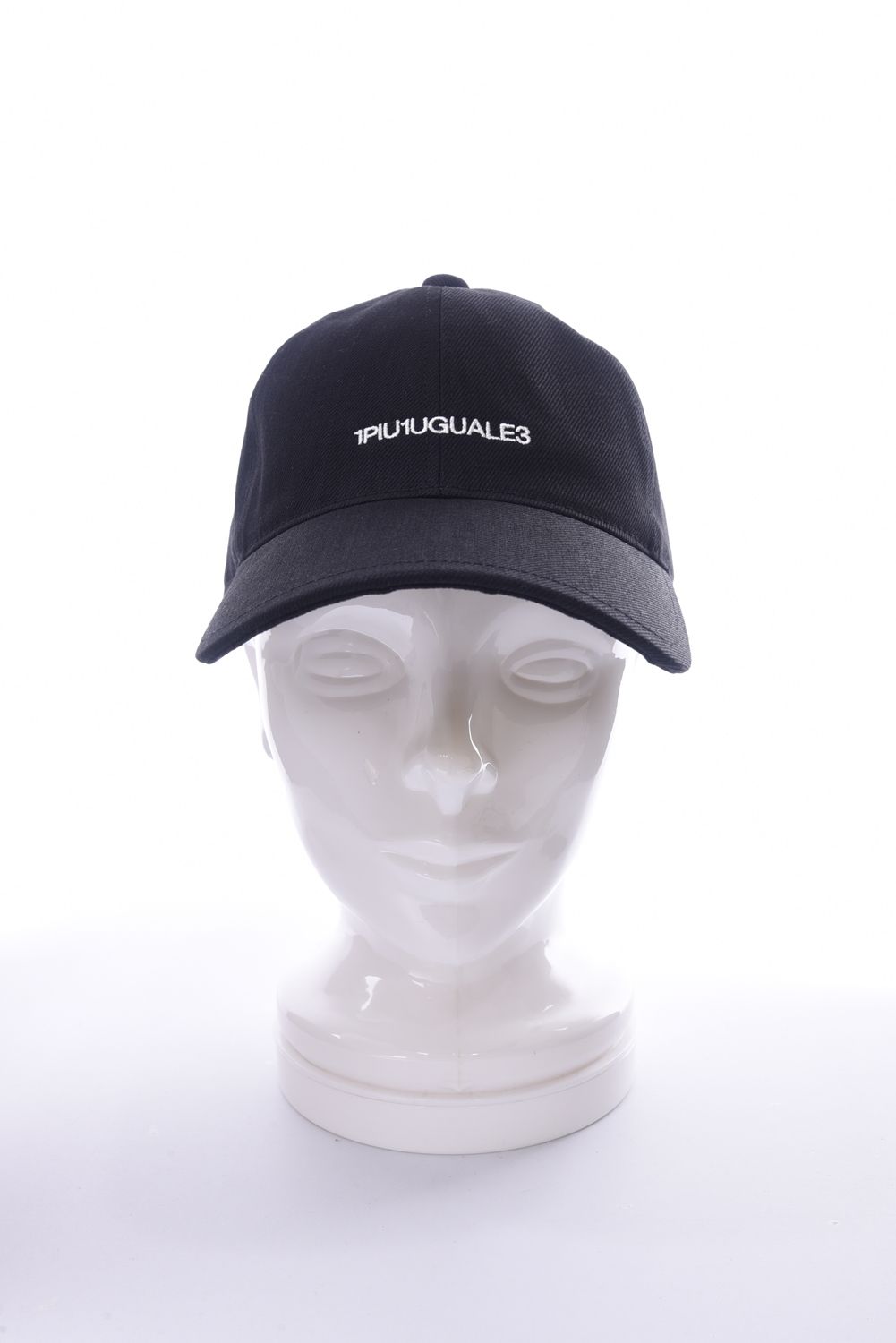 113 POLO CAP / 113ロゴ 刺繍 6パネル ポロキャップ ブラックリジッド