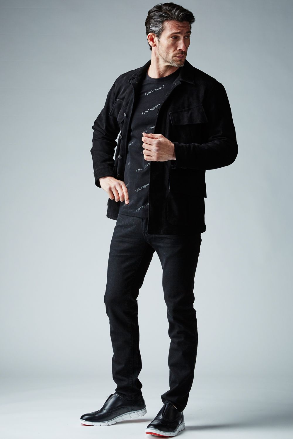 【BLACK MILITARY Vol.8】 JUNGLE FATIGUE JACKET -BLACK SUEDE- (11月頃入荷予定 )※オーダー締切8/6(金)11:59迄
