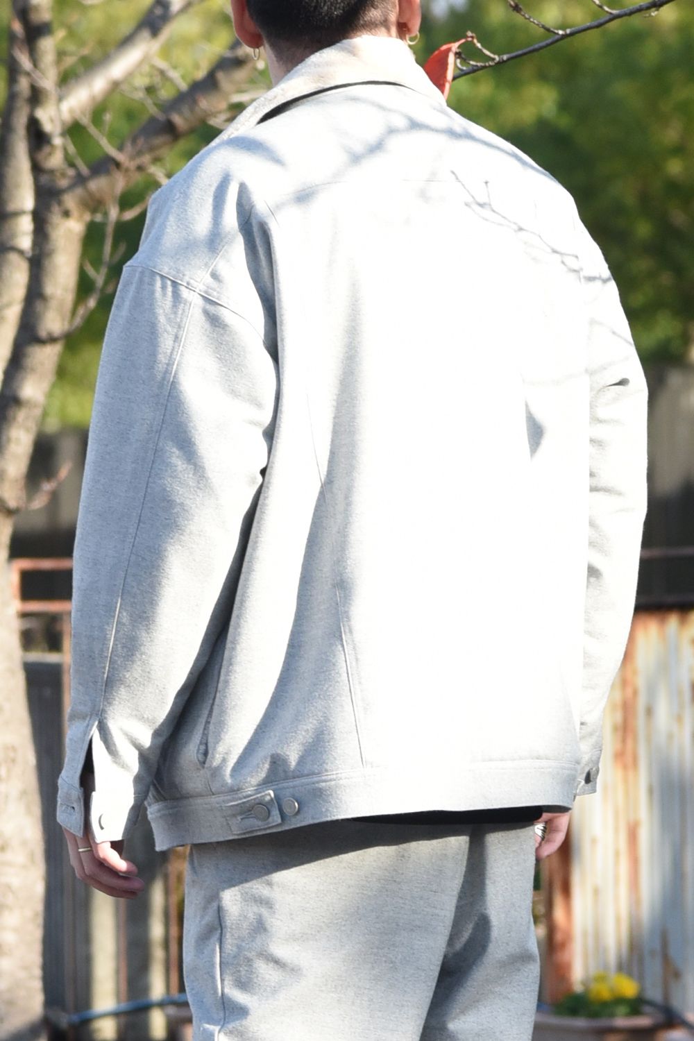 【STAFF RECOMMENDED ITEM】 FUR OVER 2ND G / オーバーサイズ エコファー Gジャン グレー