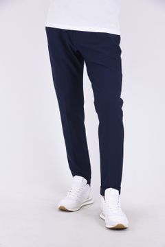 COMFY PANTS / ストレッチサッカー スラックス  ネイビー