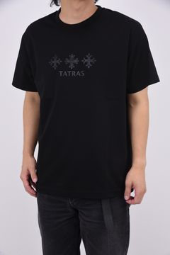 PACECO (パセコ) / フロント ブランドロゴ クルーネック Tシャツ ブラック