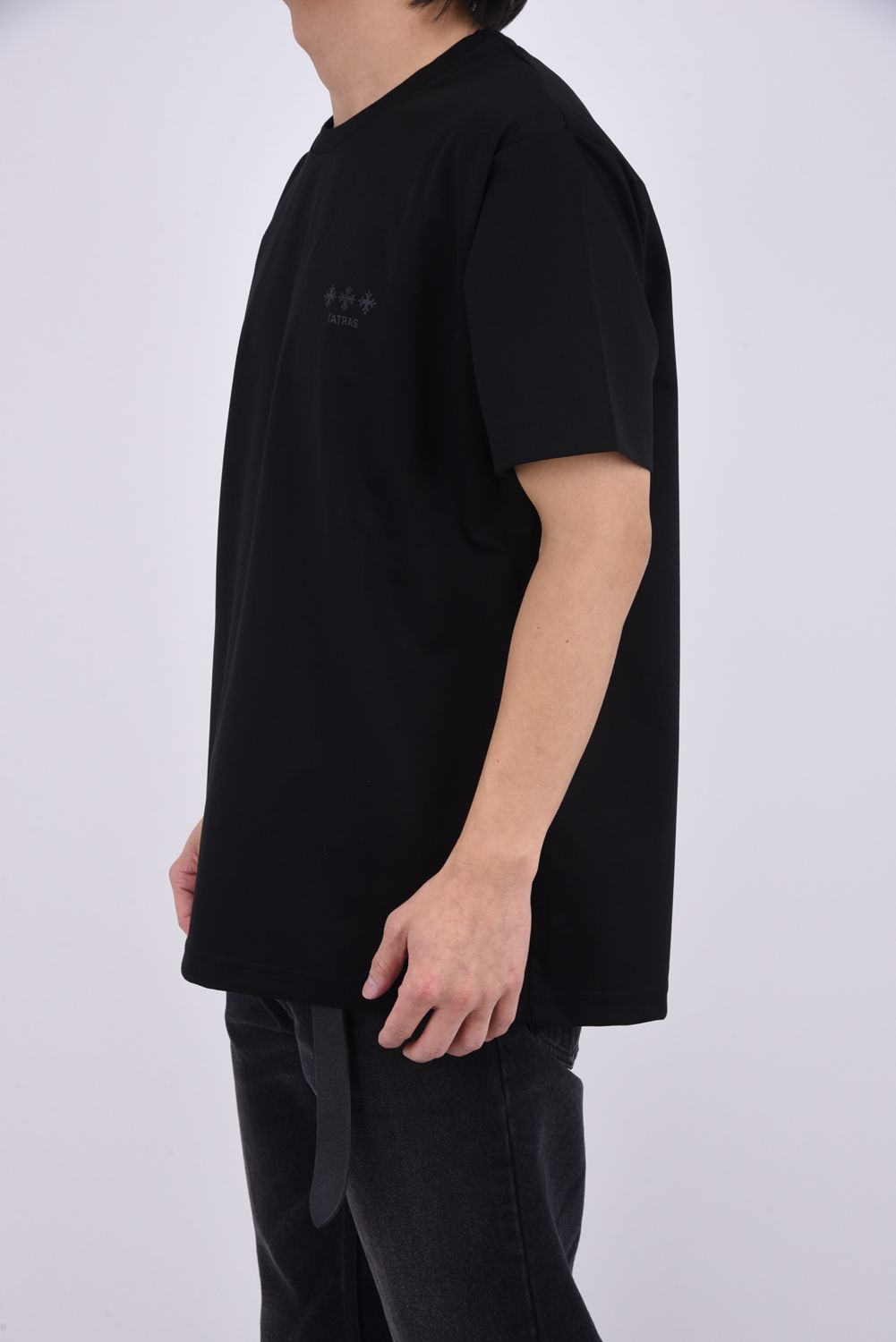 ORESTE (オレステ) / ブランドロゴ 半袖 Tシャツ (ブラック)